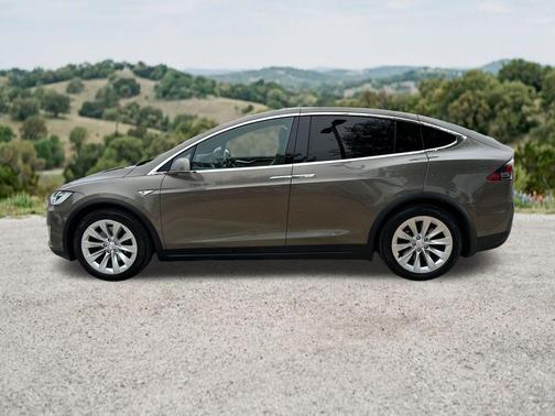 Tan 2016 Tesla Model X 75D