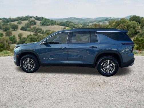 Lakeshore Blue Metallic 2024 Chevrolet Traverse LT