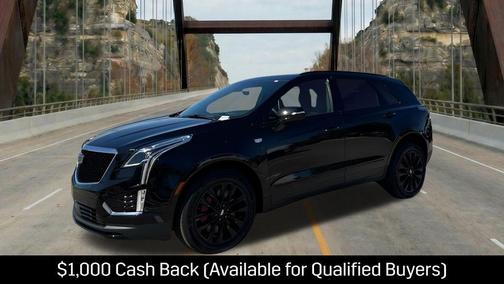 Stellar Black Metallic 2026 Cadillac XT5 Sport