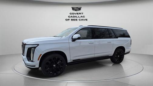 Vibrant White Tricoat 2026 Cadillac Escalade ESV Sport Platinum