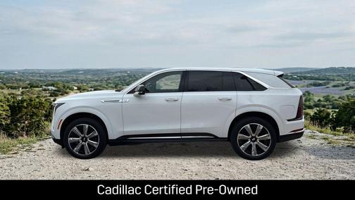 Summit White 2025 Cadillac Escalade IQ Luxury 2