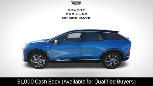 Coastal Blue Metallic 2026 Cadillac OPTIQ Luxury