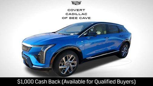 Coastal Blue Metallic 2026 Cadillac OPTIQ Luxury