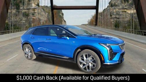 Coastal Blue Metallic 2026 Cadillac OPTIQ Luxury