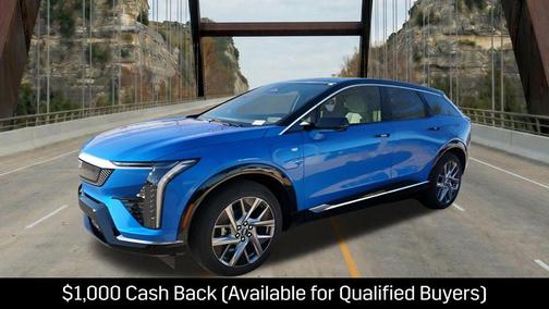 Coastal Blue Metallic 2026 Cadillac OPTIQ Luxury