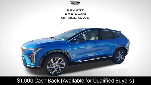 Coastal Blue Metallic 2026 Cadillac OPTIQ Luxury