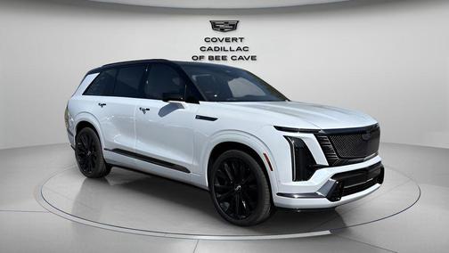 Vibrant White Tricoat 2026 Cadillac VISTIQ Platinum