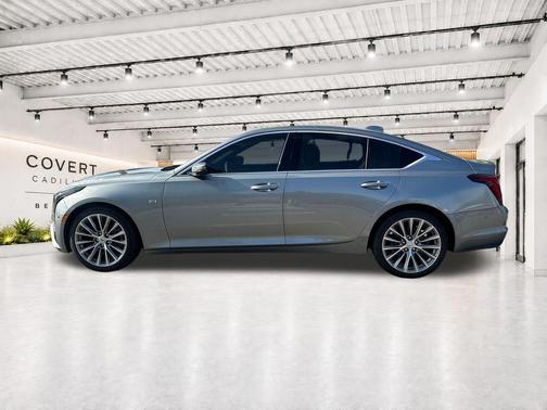 Silver Metallic 2026 Cadillac CT5 Premium Luxury