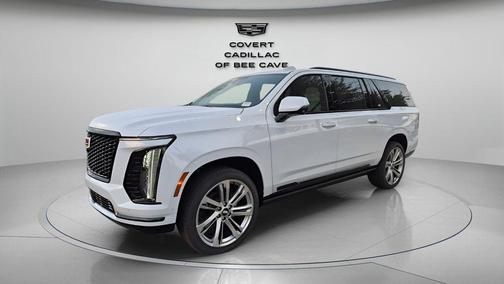 Vibrant White Tricoat 2026 Cadillac Escalade ESV Sport Platinum