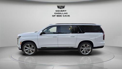 Vibrant White Tricoat 2026 Cadillac Escalade ESV Sport Platinum