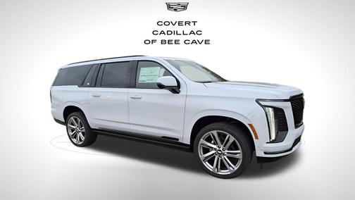 Vibrant White Tricoat 2026 Cadillac Escalade ESV Sport