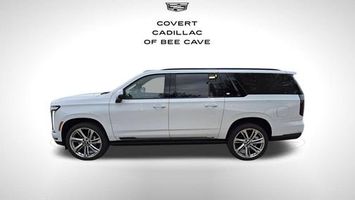 Vibrant White Tricoat 2026 Cadillac Escalade ESV Sport