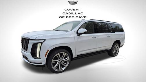 Vibrant White Tricoat 2026 Cadillac Escalade ESV Sport