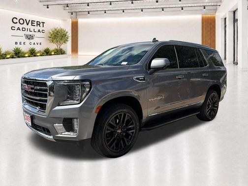 Satin Steel Metallic 2021 GMC Yukon SLT