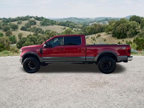 Rapid Red Metallic Tinted Clearcoat 2020 Ford F-250 Lariat