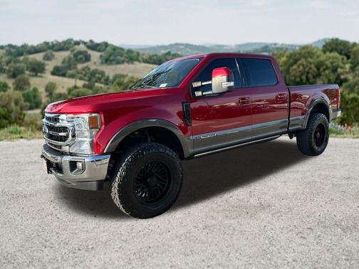 Rapid Red Metallic Tinted Clearcoat 2020 Ford F-250 Lariat