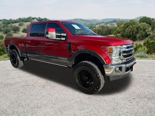 Rapid Red Metallic Tinted Clearcoat 2020 Ford F-250 Lariat