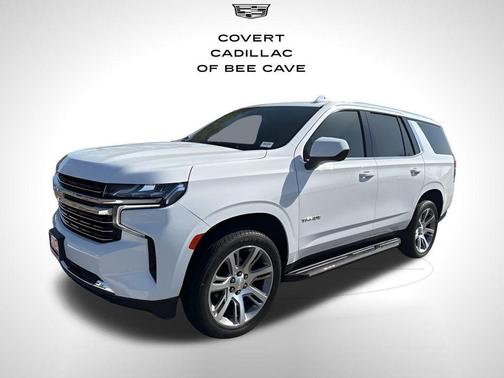 Summit White 2021 Chevrolet Tahoe LT