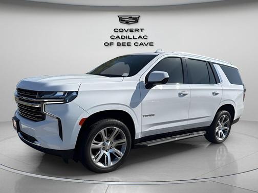 Summit White 2021 Chevrolet Tahoe LT