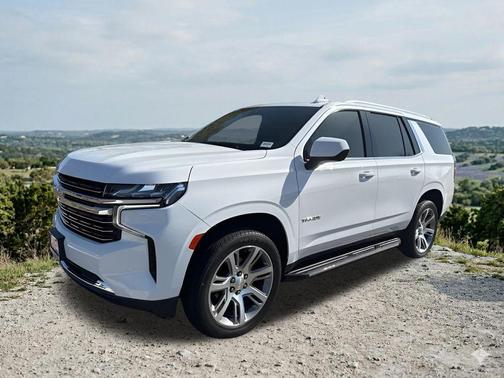 Summit White 2021 Chevrolet Tahoe LT