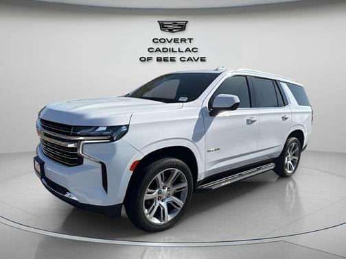Summit White 2021 Chevrolet Tahoe LT