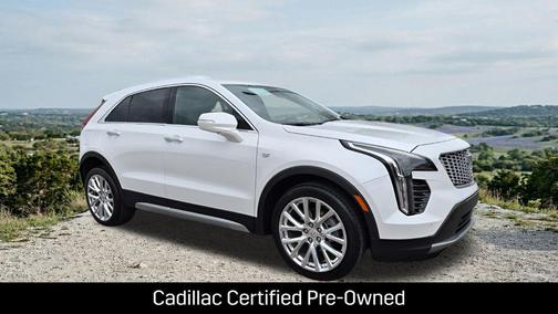 Crystal White Tricoat 2021 Cadillac XT4 Premium Luxury