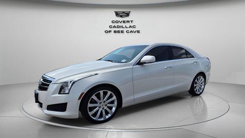 White Diamond Clearcoat 2013 Cadillac ATS 2.5L Luxury