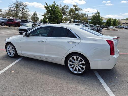 White Diamond Clearcoat 2013 Cadillac ATS 2.5L Luxury