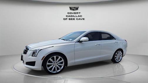 White Diamond Clearcoat 2013 Cadillac ATS 2.5L Luxury