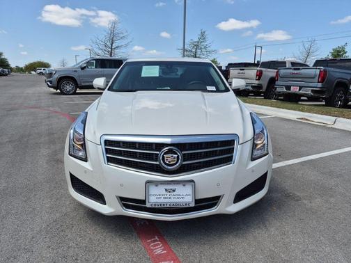 White Diamond Clearcoat 2013 Cadillac ATS 2.5L Luxury