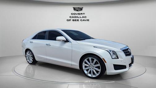 White Diamond Clearcoat 2013 Cadillac ATS 2.5L Luxury