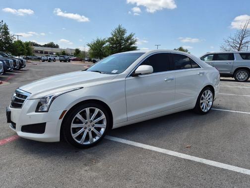 White Diamond Clearcoat 2013 Cadillac ATS 2.5L Luxury