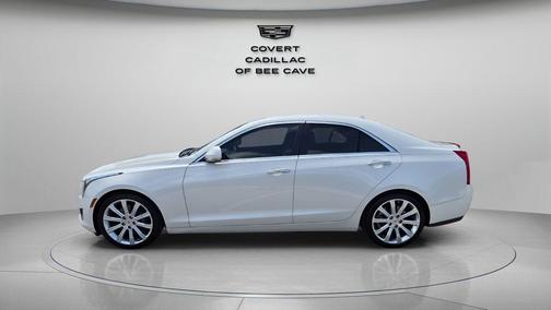 White Diamond Clearcoat 2013 Cadillac ATS 2.5L Luxury