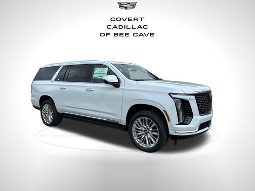Vibrant White Tricoat 2026 Cadillac Escalade ESV Luxury