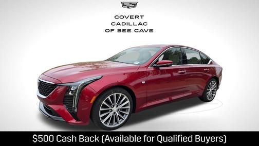 Radiant Red 2026 Cadillac CT5 Premium Luxury