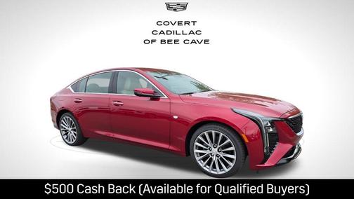 Radiant Red 2026 Cadillac CT5 Premium Luxury