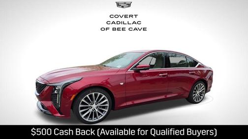 Radiant Red 2026 Cadillac CT5 Premium Luxury