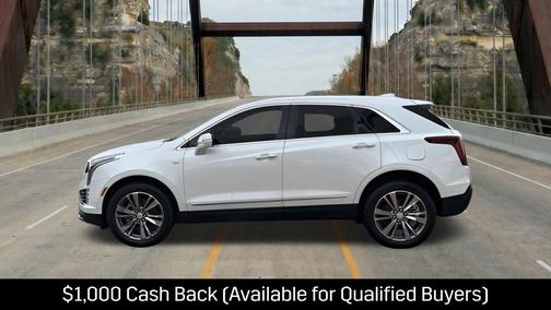 Crystal White Tricoat 2026 Cadillac XT5 Premium Luxury
