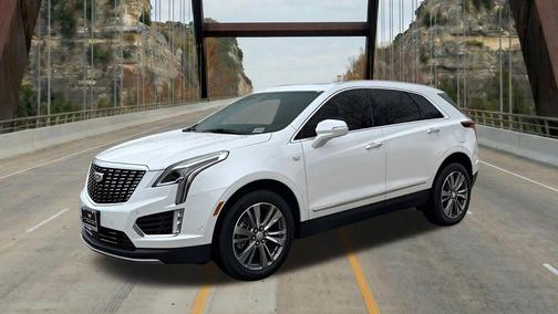 Crystal White Tricoat 2026 Cadillac XT5 Premium Luxury