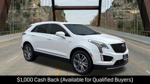 Crystal White Tricoat 2026 Cadillac XT5 Premium Luxury