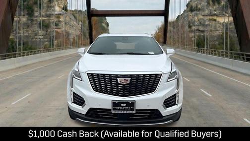 Crystal White Tricoat 2026 Cadillac XT5 Premium Luxury