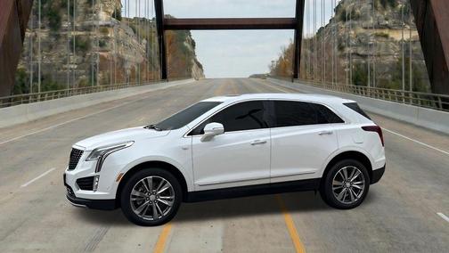 Crystal White Tricoat 2026 Cadillac XT5 Premium Luxury