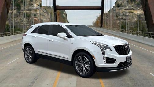 Crystal White Tricoat 2026 Cadillac XT5 Premium Luxury