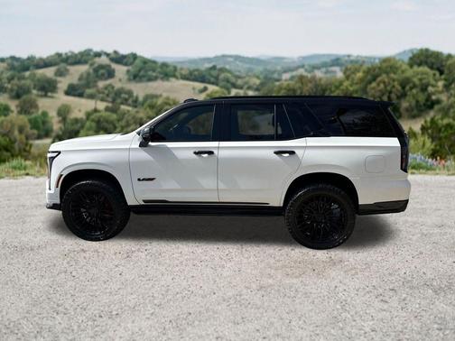 Crystal White Tricoat 2025 Cadillac Escalade V-Series