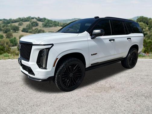 Crystal White Tricoat 2025 Cadillac Escalade V-Series