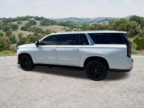 Crystal White Tricoat 2021 Cadillac Escalade ESV Premium Luxury