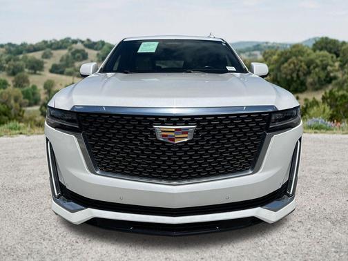 Crystal White Tricoat 2021 Cadillac Escalade ESV Premium Luxury