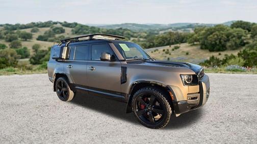 Carpathian Gray Premium Metallic 2024 Land Rover Defender 130 P400 X