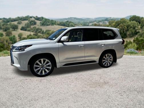 White Pearl 2020 Lexus LX 570 Three-Row