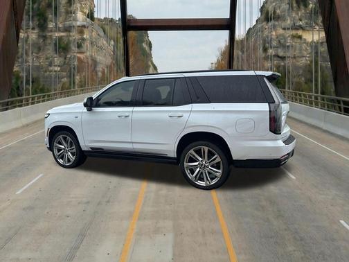 Vibrant White Tricoat 2026 Cadillac Escalade Sport Platinum